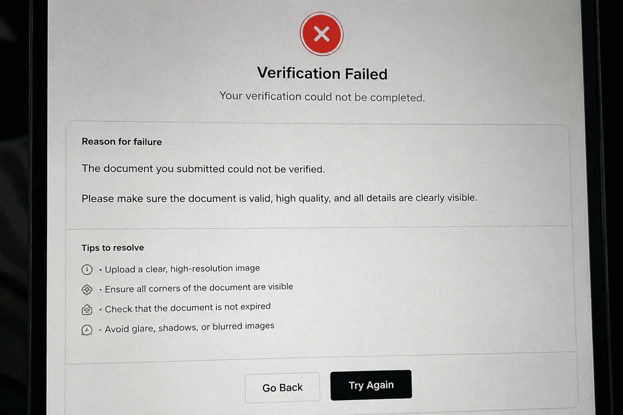 Unable to Withdraw Due to Ongoing Verification Issues